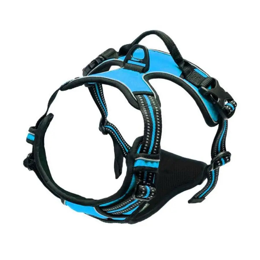 No-Pull Comfort Harness in blue