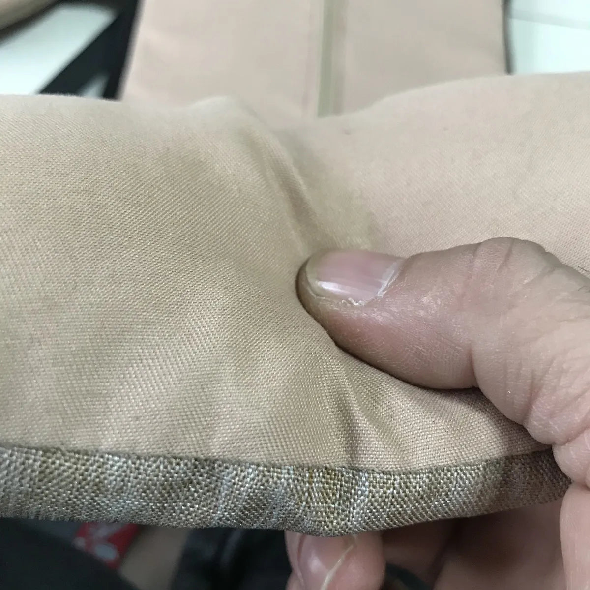 Soft washable cushion