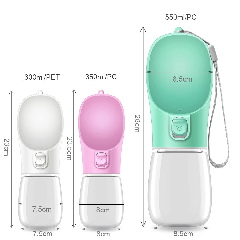 Bottle sizes: 300ml, 350ml and 550ml
