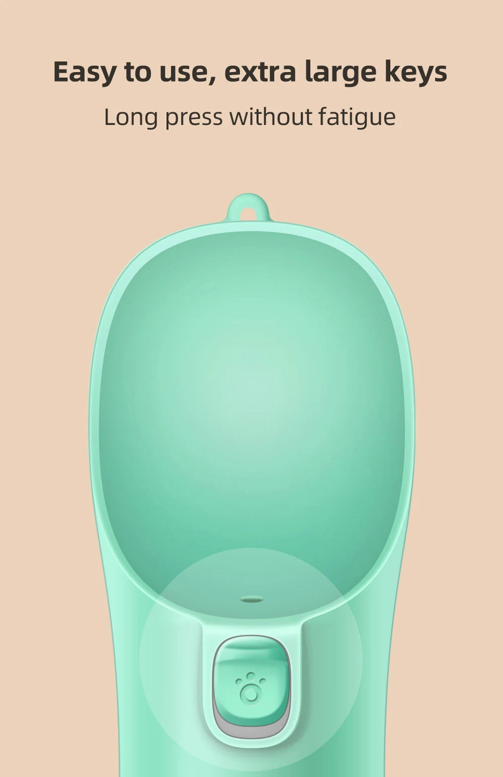 Large easy-press button
