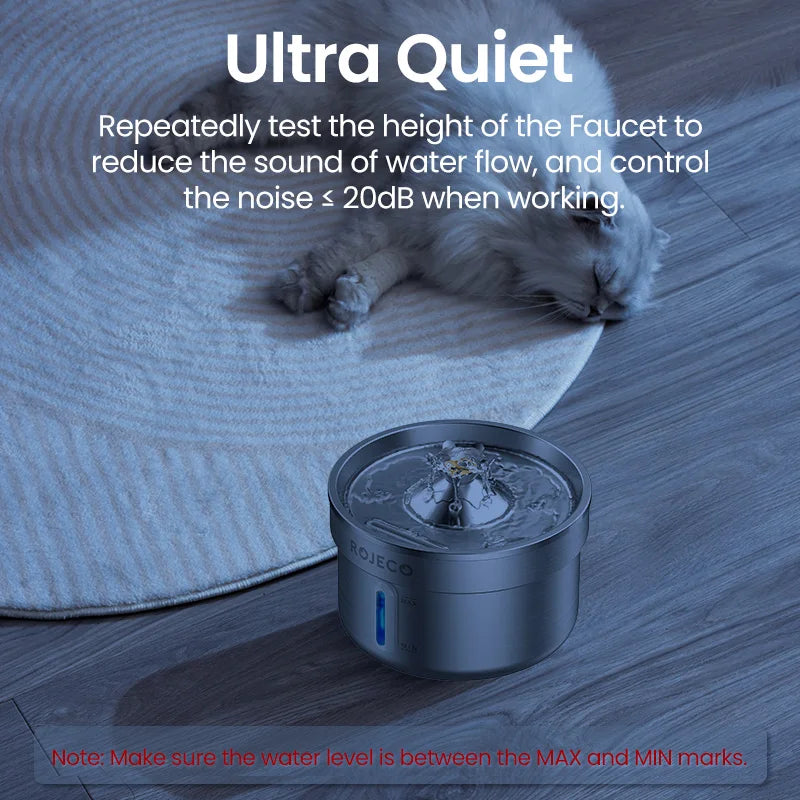 Ultra quiet pump for calm nights
